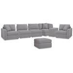 Modmax 6-Piece Sectional and Ottoman