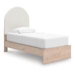 Arloster Twin Upholstered Panel Bed