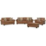 Carianna Sofa, Loveseat, Oversized Chair and Ottoman