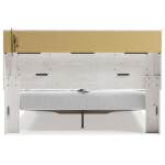 Altyra King Upholstered Bookcase Bed with Storage - Image 7