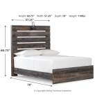 Drystan Full Panel Bed, Dresser and Mirror - Image 8