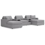 Modmax 5-Piece Sectional with Chaise and Audio Console