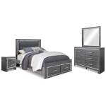 Lodanna Queen Storage Bed, Dresser, Mirror and 2 Nightstands - Image 3