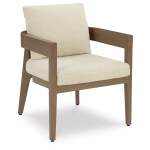 Serene Bay Outdoor Dining Arm Chair with Cushion (Set of 2) - Image 4