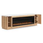 Camdill 80" TV Stand with Electric Fireplace - Image 8