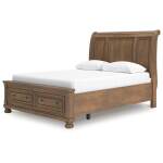 Feddinger Queen Sleigh Bed, Dresser, Mirror, Chest and Nightstand - Image 25