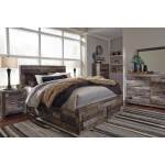 Derekson Queen Panel Bed with 4 Storage Drawers - Image 11