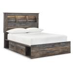 Drystan Full Bookcase Storage Bed and Dresser - Image 6
