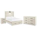 Cambeck Full Panel Bed, Dresser and Nightstand