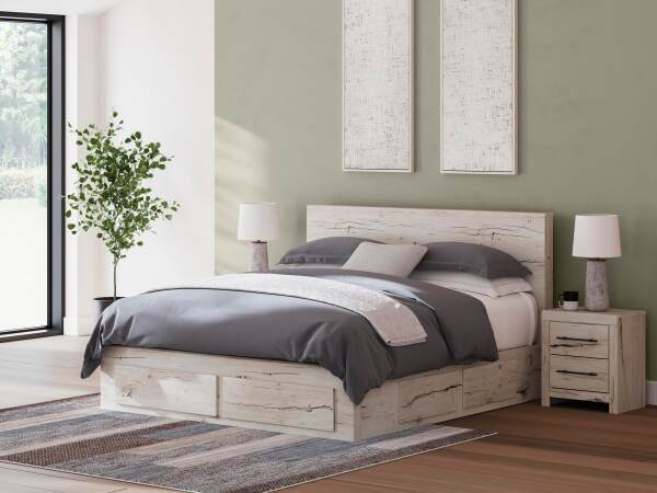 Lawroy King Panel Storage Bed - Image 2