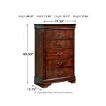 Alisdair Full Sleigh Bed, Dresser, Mirror, Chest and Nightstand - Image 11