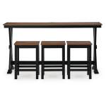 Wildenauer Counter Height Dining Table and 3 Barstools Set - Image 4