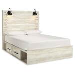 Cambeck Queen Panel Bed with Storage, Chest and Nightstand - Image 3