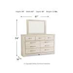Bellaby Queen Panel Bed, Dresser, Mirror, and Nightstand - Image 6