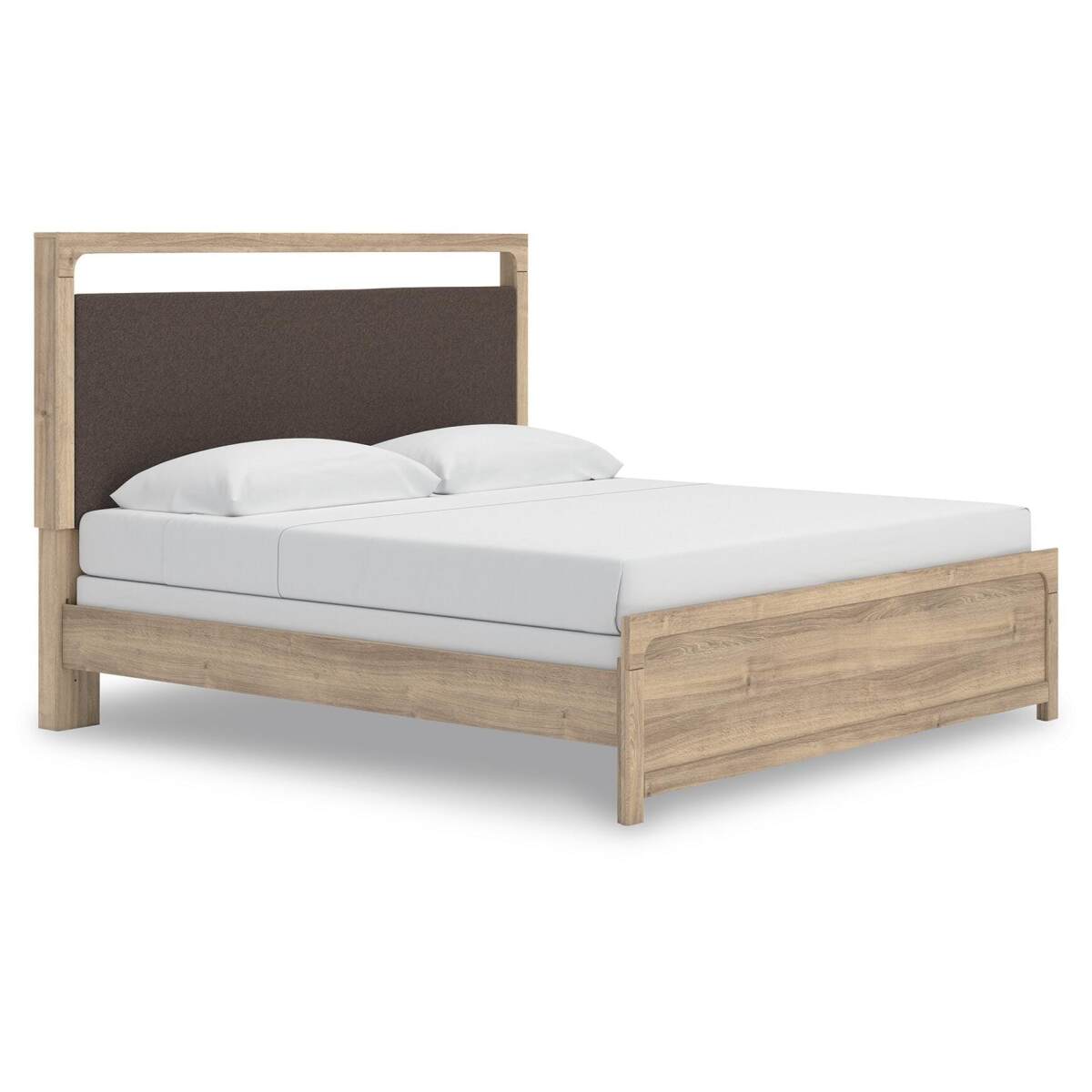 1516319f8957c7fa4811953f9a7071c1 Kinlanni King Upholstered Panel Bed - Image 1