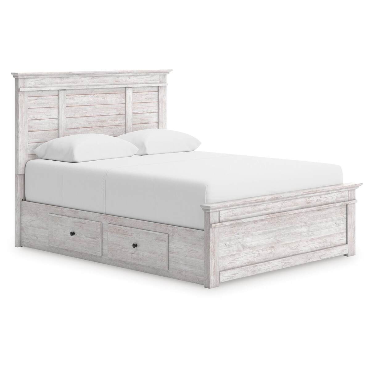 15213ffdf4ff857b7ff0f1d545c1b51f Makidern Queen Panel Storage Bed - Image 1