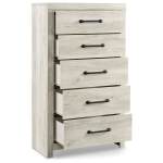 Cambeck King Panel Bed with Storage, Chest and 2 Nightstands - Image 4