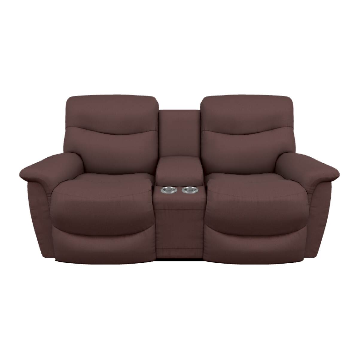154953375fef6a7b5ec5d7fd7d91f071 James Reclining Loveseat w/ Console - 449521 - Image 1