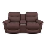 James Reclining Loveseat w/ Console - 449521