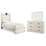 Cambeck Twin Panel Bed, Dresser and Mirror