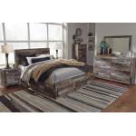 Derekson Queen Panel Bed with 4 Storage Drawers - Image 9