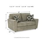Cascilla Loveseat - Image 7