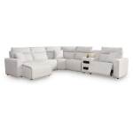 Modmax II 6-Piece Reclining Sectional with Chaise and Audio Console