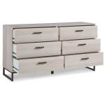 Socalle Queen Panel Platform Bed with Dresser and Nightstand - Image 5