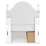 Kozlani Twin Upholstered Panel Storage Bed - Image 9
