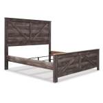Wynnlow King Crossbuck Panel Bed and Chest - Image 6