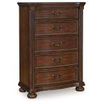 Lavinton King Poster Bed, 2 Chests and Nightstand - Image 4