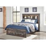 Drystan Full Bookcase Storage Bed and Chest - Image 10