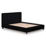 Zuraleus Queen Upholstered Headboard/Footboard/Roll Slats