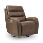 Motion-Max Swivel Glider Power Recliner