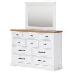 Ashbryn King Panel Bed, Dresser, Mirror and 2 Nightstands - Image 9