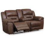 Stoneland Reclining Loveseat with Console - Image 4