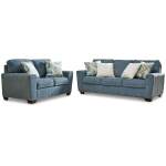 Cashton Sofa and Loveseat