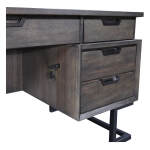 Harper Point 66" Executive Desk IHP-304-FSL - Image 8