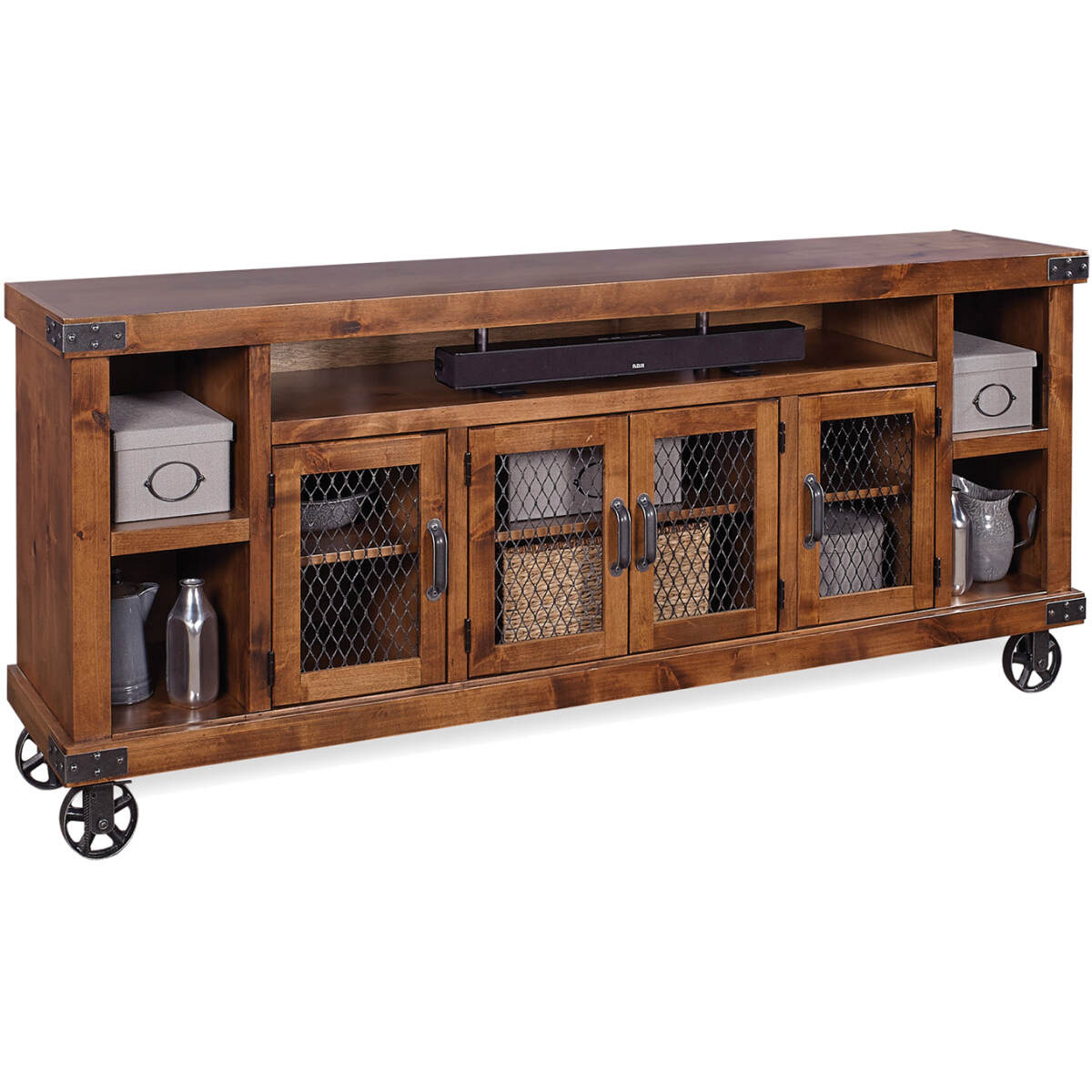 19e2105953fd8a30103ad68b7314ba22 Industrial 84" Console - Image 1