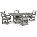 Visola Outdoor Dining Table with 4 Chairs