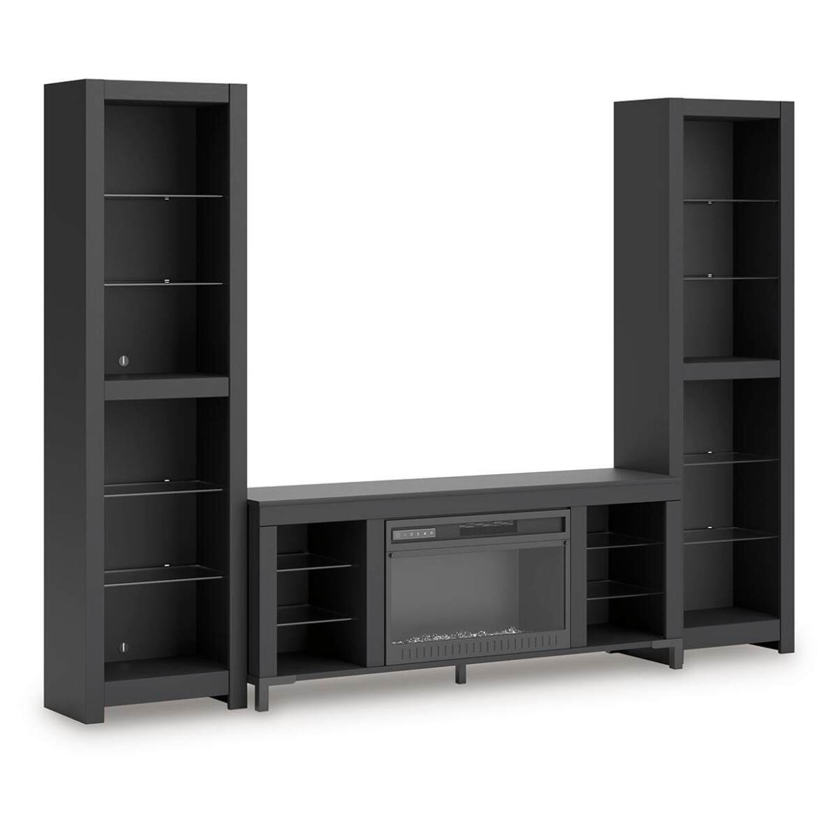 1a15fe8dee3fd9027c5d43cd1ea04395 Cayberry 3-Piece Entertainment Center with Electric Fireplace - Image 1