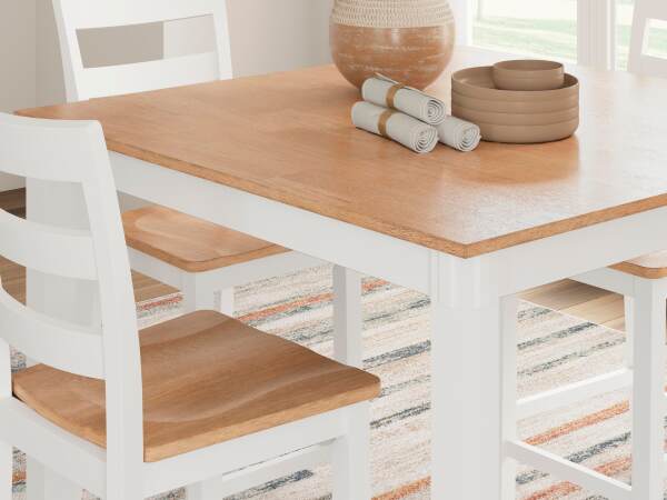 Gesthaven Counter Height Dining Table and 4 Barstools (Set of 5) - Image 7
