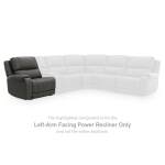 5Z - Pittson Left-Arm Facing Power Recliner - Image 3