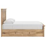 Makidern Queen Panel Bed with Storage, Dresser and Mirror - Image 13