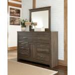 Juararo California King Panel Bed, Dresser, Mirror, Chest and Nightstand - Image 14