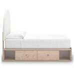 Arloster Full Upholstered Panel Bed with Storage - Image 10