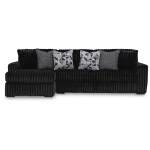 Midnight-Madness 2-Piece Sectional Sofa with Chaise