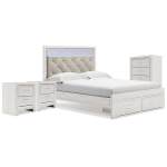 Altyra Queen Storage Bed, Chest and 2 Nightstands - Image 2