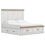 Savonport King Panel Storage Bed