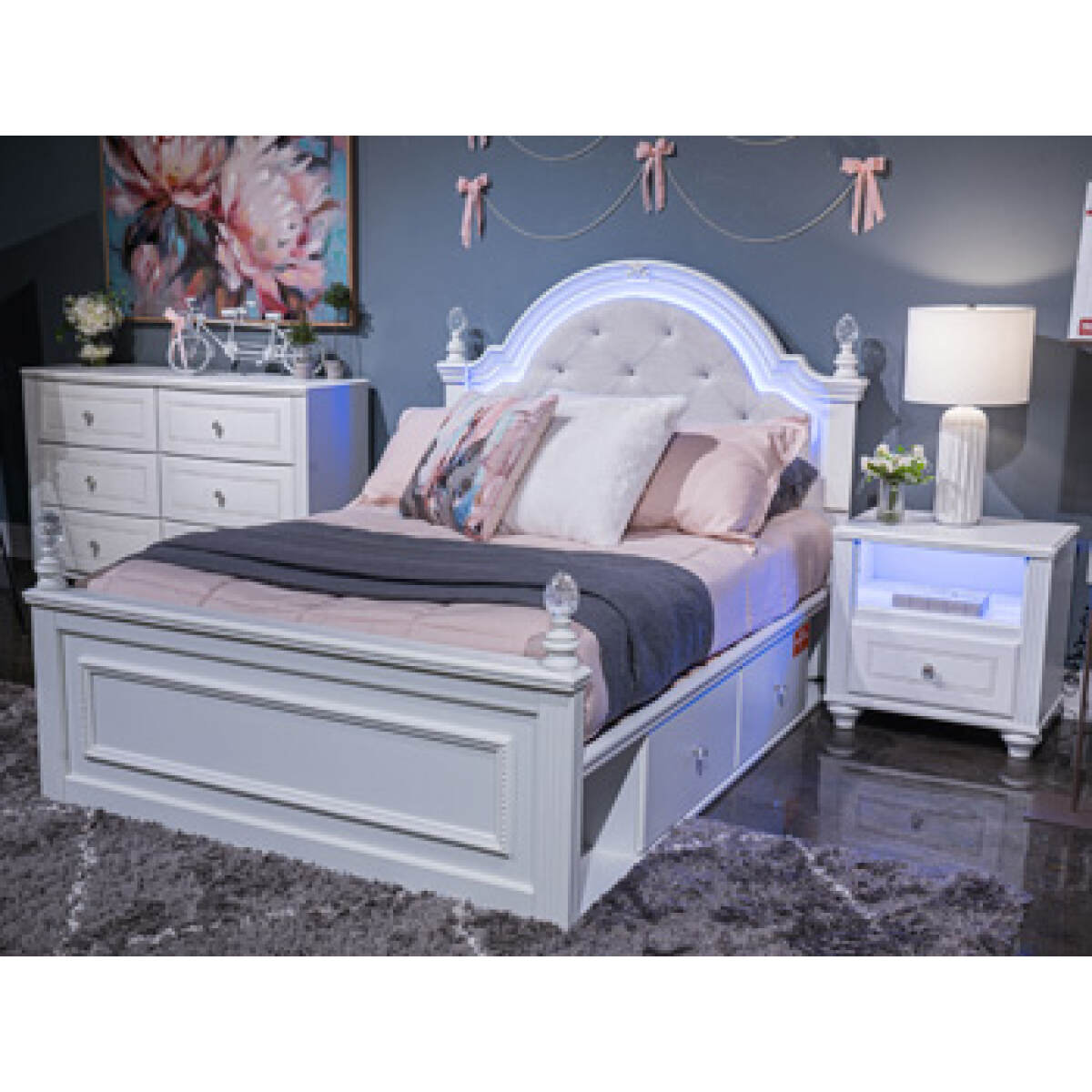 1bf8b86bfe2df4e817df1068a7854bec Kozlani Twin/Full Side Storage with Rail - Image 1